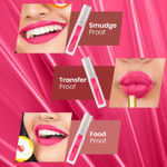 Buy NY Bae Confessions Liquid Lipstick - Dream Date 5 (4.5 ml) | Matte Lipstick | Pink Shade | Moisturizing | Long Lasting | Transfer Proof - Purplle