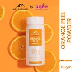 Buy Alps Goodness Powder - Orange Peel (75 g)| 100% Natural Powder | No Chemicals, No Preservatives, No Pesticides | Can be used for Hair Mask and Face Mask | Nourishes hair follicles| Glow Face Pack| Orange Peel Face Pack - Purplle