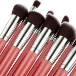 Buy Ronzille Professional Premium Makeup brush Set of 10 Pink - Purplle