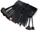 Buy Ronzille Professional Premium Makeup brush Set of 24 (Black) - Purplle