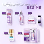 Buy L'Oreal Paris Revitalift Hyaluronic Acid Skincare Routine: Hyaluronic Acid Serum, 15ml + Hyaluronic Acid Plumping Day Cream, 15gm | Hydrated, Plump Skin Combo - Purplle