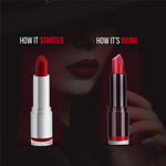 Buy Colorbar Velvet Matte Lipstick Hot Hot Hot 1 - Red (4.2g) - Purplle