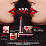 Buy Colorbar Velvet Matte Lipstick Hot Hot Hot 1 - Red (4.2g) - Purplle