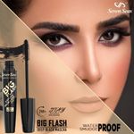Buy Seven Seas Big Flash Eye Mascara Smudge & Water Proof Deep Black (5ML) - Purplle