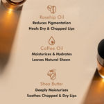 Buy mCaffeine Coffee Lip Polishing Oil for Pigmented & Dry Lips - 100% Vegan | with Shea Butter & Rosehip Oil (10 ml) - Purplle