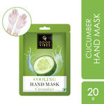Buy Good Vibes Cucumber Cooling Hand Mask | Moisturizing, Hydrating | Vegan, No Parabens, No Sulphates, No Alcohol, No Animal Testing (20 gm) - Purplle