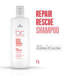 Buy Schwarzkopf Professional Bonacure Peptide Repair Rescue Micellar Shampoo 1000 ml - Purplle