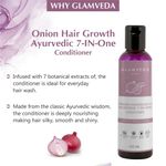 Buy Glamveda’s Onion 7 In One Ayurvedic Hair Growth Conditioner - 100 ml - Purplle