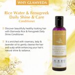 Buy Glamveda Daily Shine Conditioner Rice Water & Fenugreek 100 ml - Purplle