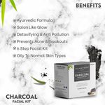 Buy Glamveda Charcoal Detox Facial Kit 40 gm - Purplle