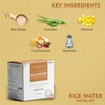 Buy Glamveda Rice Water Brightening Facial Kit 40 gm - Purplle