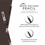 Buy Swiss Beauty Brow Definer Pencil - 02 Coco Brown - 2 - 1.5 gm - Purplle