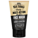 Buy Man Arden Daily Multi-Action De-Tan Face Wash Ubtan Turmeric + Saffron + Rose, 100 ml - Purplle