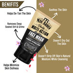 Buy Man Arden Daily Multi-Action De-Tan Face Wash Ubtan Turmeric + Saffron + Rose, 100 ml - Purplle