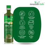 Buy NourishVitals Neem Leaf Juice |Natural & Wholesome | For Healthy Hair & Skin | No Added Sugar, 500ml - Purplle
