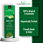 Buy NourishVitals Neem Leaf Juice |Natural & Wholesome | For Healthy Hair & Skin | No Added Sugar, 500ml - Purplle