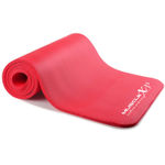 Buy MuscleXP Yoga Mat (10 mm) Extra Thick NBR Material for Men and Women, Exercise Mats with Carrying Strap for Workout, Yoga, Fitness, Pilates (Red) - Purplle