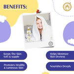 Buy Mom & World Baby Massage Pure Organic Sweet Almond Oil Cold Pressed | Hypoallergenic & Dermatologically Tested with No Mineral Oil, 200 ml - Purplle