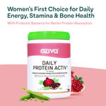Buy OZiva Daily Protein Activ For Women with Clean Whey Protein, Multivitamins & Probiotics - Purplle