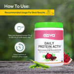 Buy OZiva Daily Protein Activ For Women with Clean Whey Protein, Multivitamins & Probiotics - Purplle