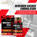 Buy MuscleXP MultiVitamin Men Daily Sports with 47 Nutrients (Multi Vitamins, Multi Minerals, Amino Acids & 7 Health Blends) - 60 Tablets x Pack of 3 - Purplle