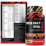 Buy MuscleXP MultiVitamin Men Daily Sports with 47 Nutrients (Multi Vitamins, Multi Minerals, Amino Acids & 7 Health Blends) - 60 Tablets x Pack of 3 - Purplle