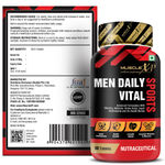 Buy MuscleXP MultiVitamin Men Daily Sports with 47 Nutrients (Multi Vitamins, Multi Minerals, Amino Acids & 7 Health Blends) - 60 Tablets x Pack of 3 - Purplle