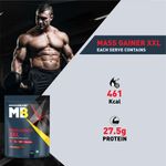 Buy MuscleBlaze Mass Gainer XXL, 1 kg / 2.2 lb Chocolate - Purplle