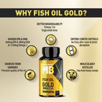 Buy MuscleBlaze Omega 3 Fish Oil Gold 1250mg, 60 capsules - Purplle