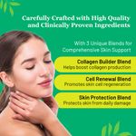Buy Chicnutrix Plant Based Collagen Builder with Vitamin C, E, Biotin, Bamboo & Acerola Extract - 20 Effervescent tablets - Purplle