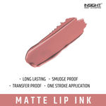 Buy Insight Cosmetics Matte Lip Ink(Lg-43)_Boujee - Purplle