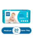 Buy Mee Mee Premium Breathable Baby Diapers (Medium - 20 Pieces) - Purplle