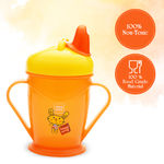 Buy Mee Mee Easy Grip Sipper Cup with Twin Handle (180 ml, Orange) and 2 in 1 Spout and Straw Sipper Cup (150ml, Orange) - Purplle