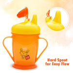 Buy Mee Mee Easy Grip Sipper Cup with Twin Handle (180 ml, Orange) and 2 in 1 Spout and Straw Sipper Cup (150ml, Orange) - Purplle