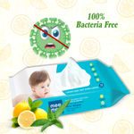 Buy Mee Mee Caring Baby Wet Wipes with Lemon Fragrance - 72 pcs (Pack of 5) - Purplle