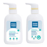 Buy Mee Mee Mild Baby Liquid Laundry Detergent and Anti-Bacterial Baby Liquid Cleanser (300 ml) - Purplle