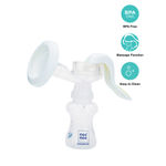 Buy Mee Mee Easy To Use Manual Breast Pump (White) - Purplle