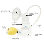 Buy Mee Mee Mee Caring Manual Breast Pump - Purplle