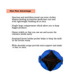 Buy Mee Mee Multipurpose Diaper Bag (With Changing Mat, Blue) - Purplle