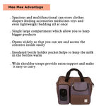 Buy Mee Mee Multipurpose Diaper Bag (Black) - Purplle