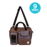 Buy Mee Mee Multipurpose Diaper Bag (Black) - Purplle
