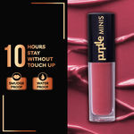 Buy Purplle Ultra HD Matte Mini Liquid Lipstick, Nude - My First Concert Night 16 | Highly Pigmented | Non-drying | Long Lasting | Easy Application | Water Resistant | Transferproof | Smudgeproof (1.6 ml) - Purplle