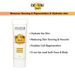 Buy Inatur Detan De-tan 3 in 1 Cleanser, Exfoliator, Mask, Exfoliates - 100 gm - Purplle