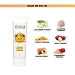 Buy Inatur Detan De-tan 3 in 1 Cleanser, Exfoliator, Mask, Exfoliates - 100 gm - Purplle