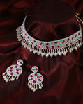 Buy SOHI Quirky Drawstring Choker Necklace - Purplle