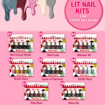 Buy NY Bae Nail It Mini Nail Paint Kit - Bold Look 02 (5 x 3 ml)| Highly Pigmented | Matte Finish | Chip-Free | Travel-Friendly Nail Polish Set - Purplle