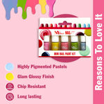 Buy NY Bae Nail It Mini Nail Paint Kit - Bright Hues 04 (5 x 3 ml) | Highly Pigmented | Glossy Finish | Chip-Free | Travel-Friendly Nail Polish Set - Purplle