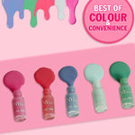Buy NY Bae Nail It Mini Nail Paint Kit - Subtle Hues 06 (5 x 3 ml) | Highly Pigmented | Glossy Finish | Chip-Free | Travel-Friendly Nail Polish Set - Purplle