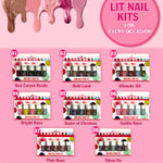 Buy NY Bae Nail It Mini Nail Paint Kit - Pink Hues 07 (5 x 3 ml) | Highly Pigmented | Matte & Glossy | Chip-Free | Travel-Friendly Nail Polish Set - Purplle