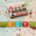Buy NY Bae Nail It Mini Nail Paint Kit - Pink Hues 07 (5 x 3 ml) | Highly Pigmented | Matte & Glossy | Chip-Free | Travel-Friendly Nail Polish Set - Purplle